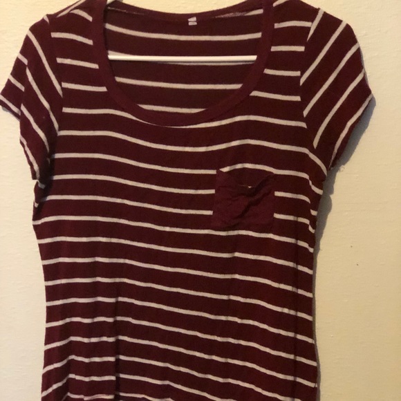 Red and white striped shirt - Picture 2 of 2